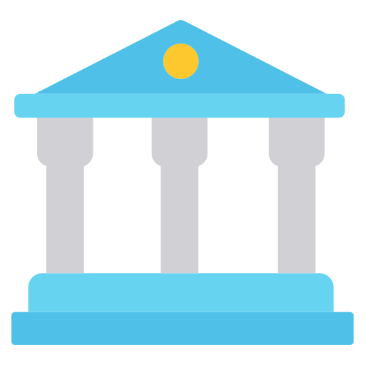 banca Generic color fill icona