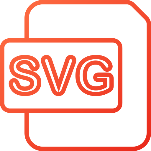 svg Generic gradient outline Ícone