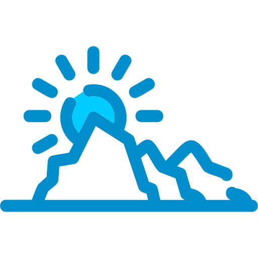 Iceberg Generic color lineal-color icon