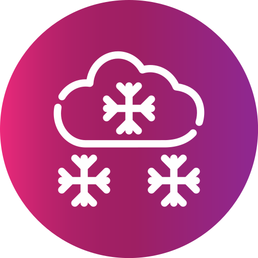 Snowy Generic gradient fill icon