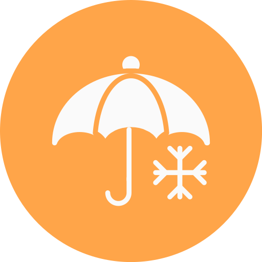 Umbrella Generic color fill icon