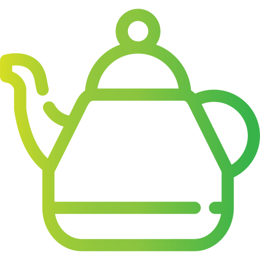 Teapot Generic gradient outline icon
