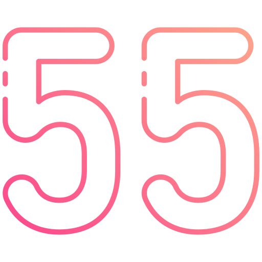 55 Generic gradient outline icon