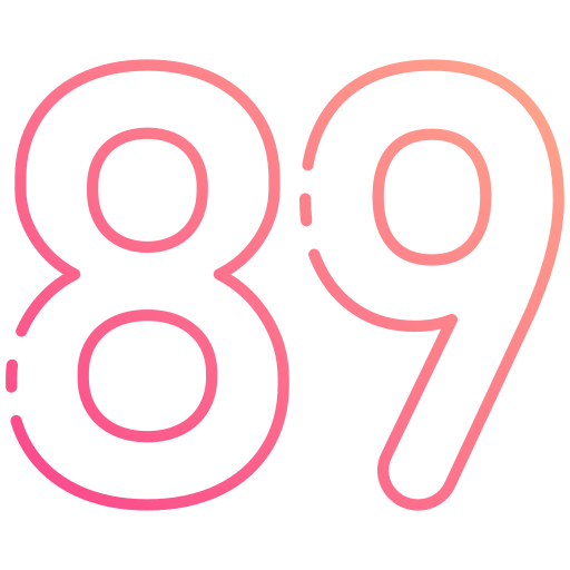 89 Generic gradient outline icoon