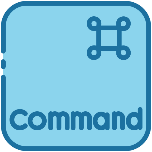 Command Generic color lineal-color icon