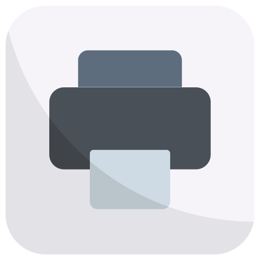 drucken Generic color fill icon