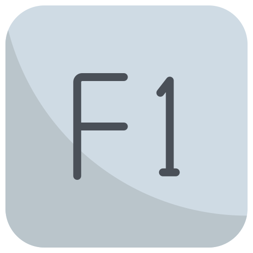 f1 Generic color fill icon