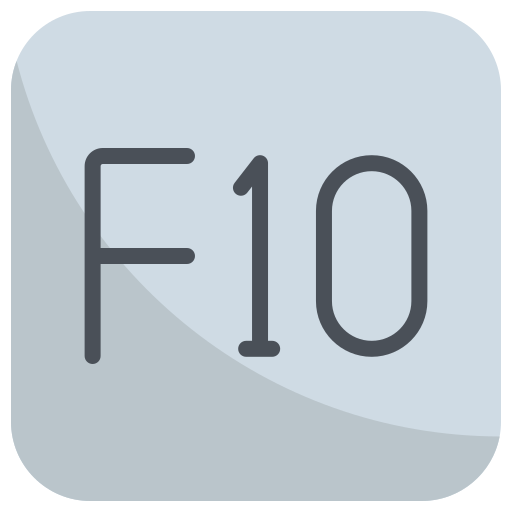 f10 Generic color fill icono