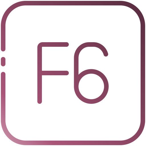 f6 Generic gradient outline icona