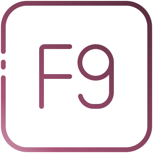f9 Generic gradient outline ikona