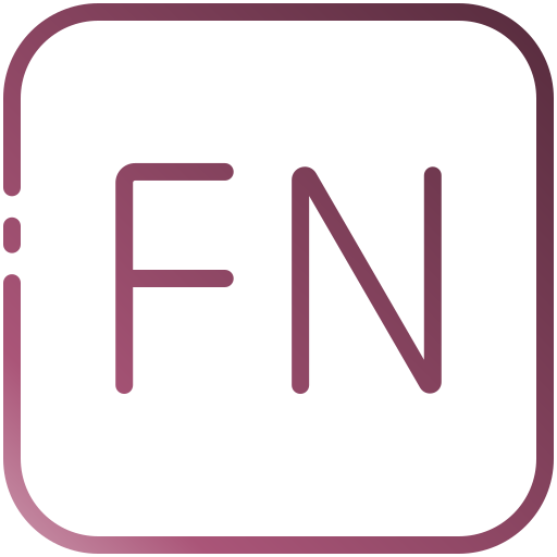 fn Generic gradient outline icon