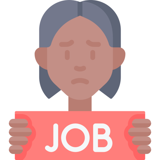 brauche einen job Special Flat icon