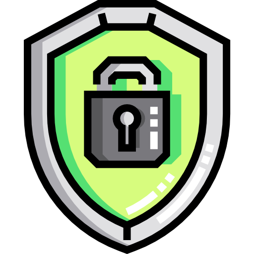 Security Detailed Straight Lineal color icon