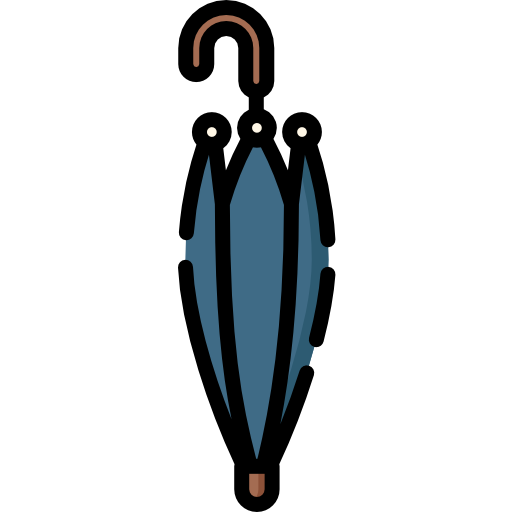 paraguas Special Lineal color icono