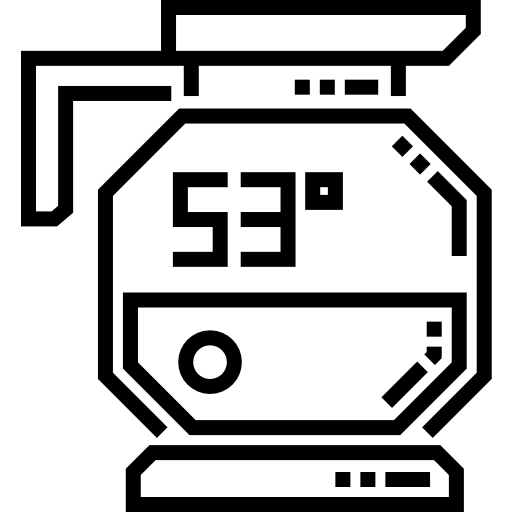 コーヒーポット Detailed Straight Lineal icon