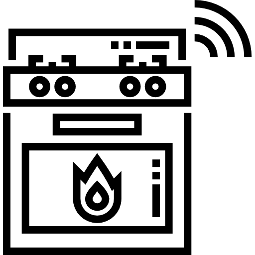estufa Detailed Straight Lineal icono