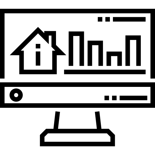 グラフ Detailed Straight Lineal icon