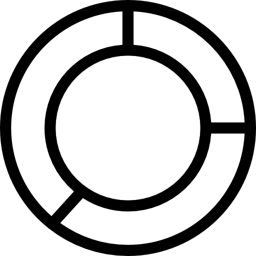 Pie chart Vitaliy Gorbachev Lineal icon