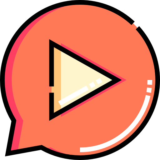 video-chat Detailed Straight Lineal color icon