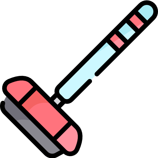 curling Kawaii Lineal color icono