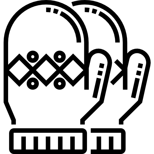 ミトン Detailed Straight Lineal icon