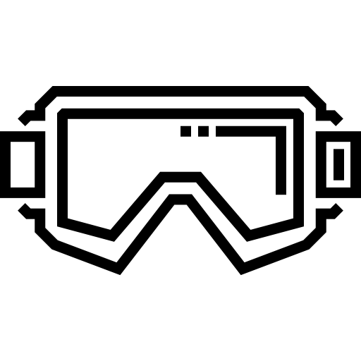 ゴーグル Detailed Straight Lineal icon