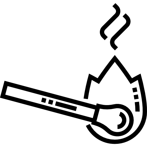 マッチ Detailed Straight Lineal icon