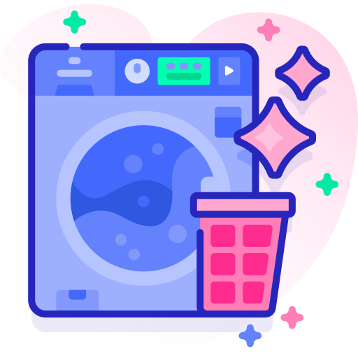 Washing machine Special Ungravity Lineal color icon