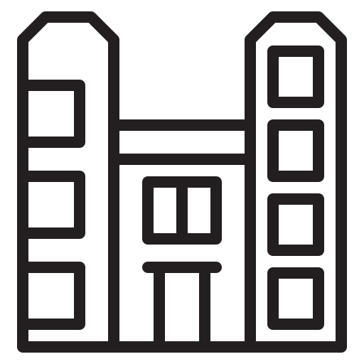 metropoli Generic outline icona