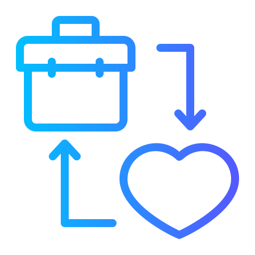 arbeiten Generic gradient outline icon