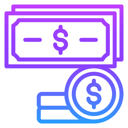 guadagnare Generic gradient outline icona