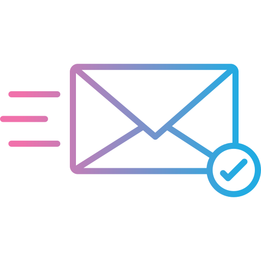 Email sent Generic gradient outline icon