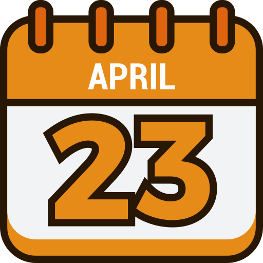 23 de abril Generic color lineal-color icono
