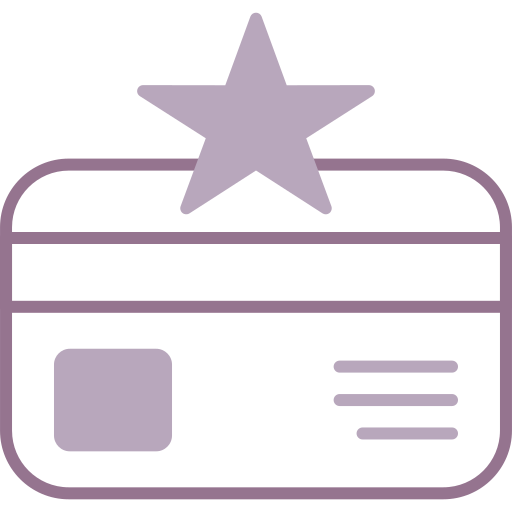 loyaliteitskaart Generic color lineal-color icoon