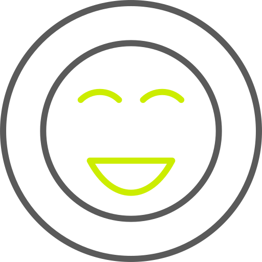 szczęśliwa twarz Generic color outline ikona