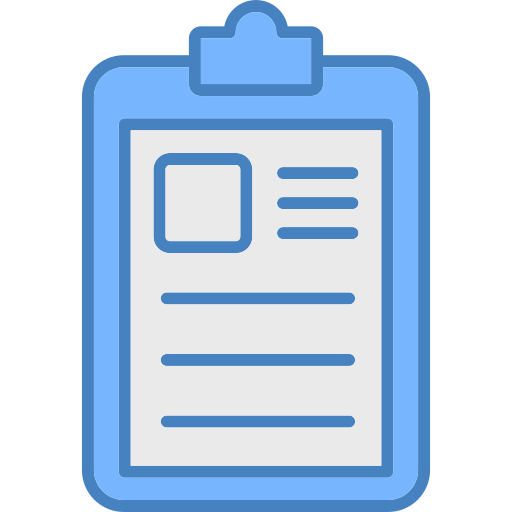 Clipboard Generic color lineal-color icon