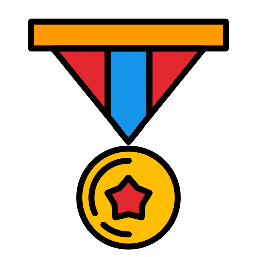 medaille Generic color lineal-color icon