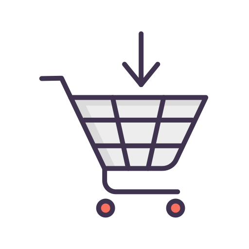compras Generic color lineal-color icono