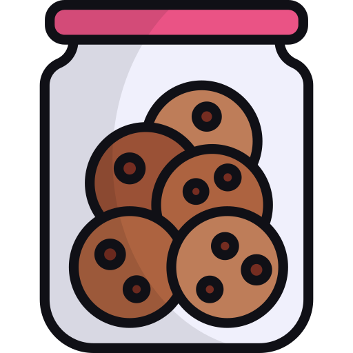 tarro de galletas Generic color lineal-color icono