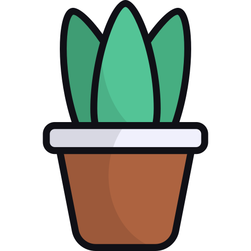 roślina doniczkowa Generic color lineal-color ikona