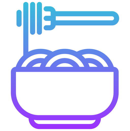 Noodle Generic gradient outline icon