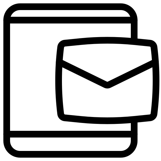 e-mail Generic outline ikona