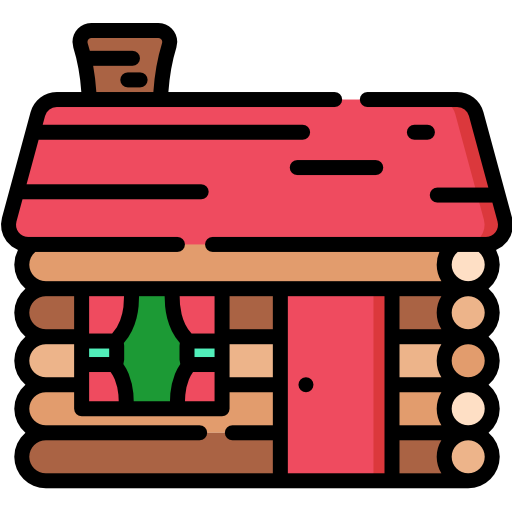 Cabin Special Lineal color icon
