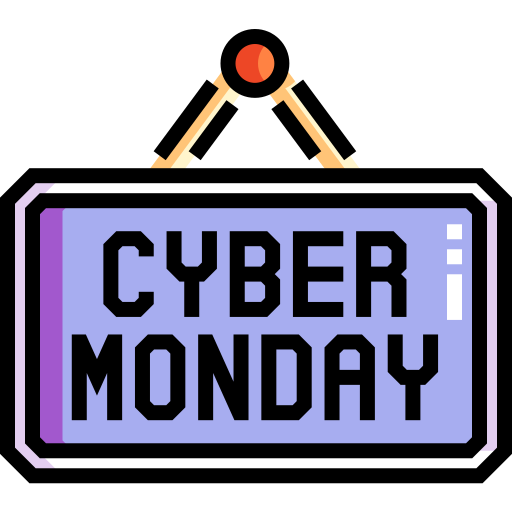 Cyber monday Detailed Straight Lineal color icon
