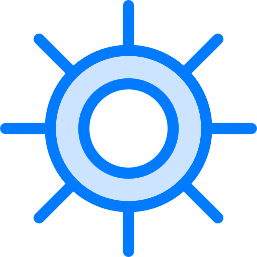 태양 Vitaliy Gorbachev Blue icon