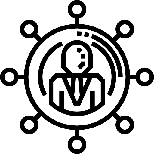 연결 Detailed Straight Lineal icon