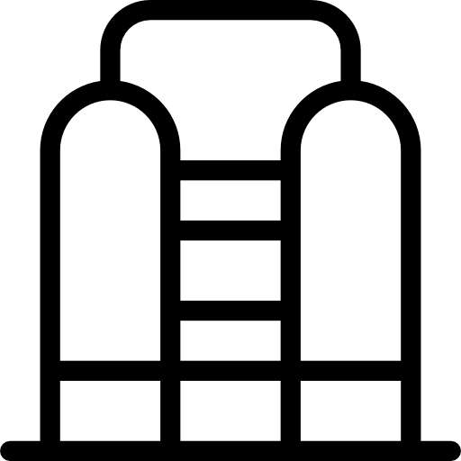 tanque de oxígeno Vitaliy Gorbachev Lineal icono