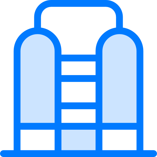 Oxygen tank Vitaliy Gorbachev Blue icon