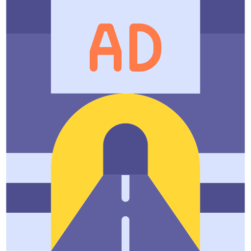 tunel Generic color fill ikona