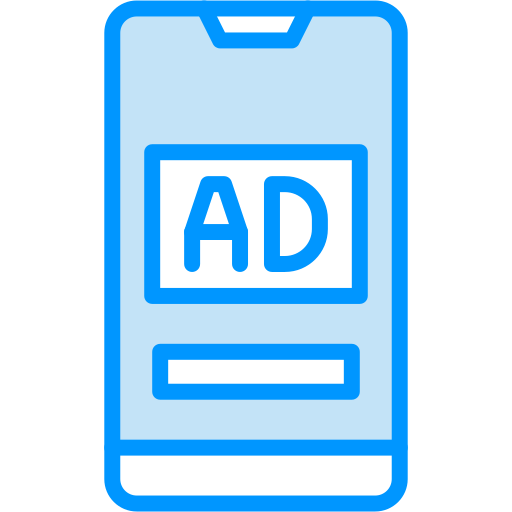 anuncio móvil Generic color lineal-color icono